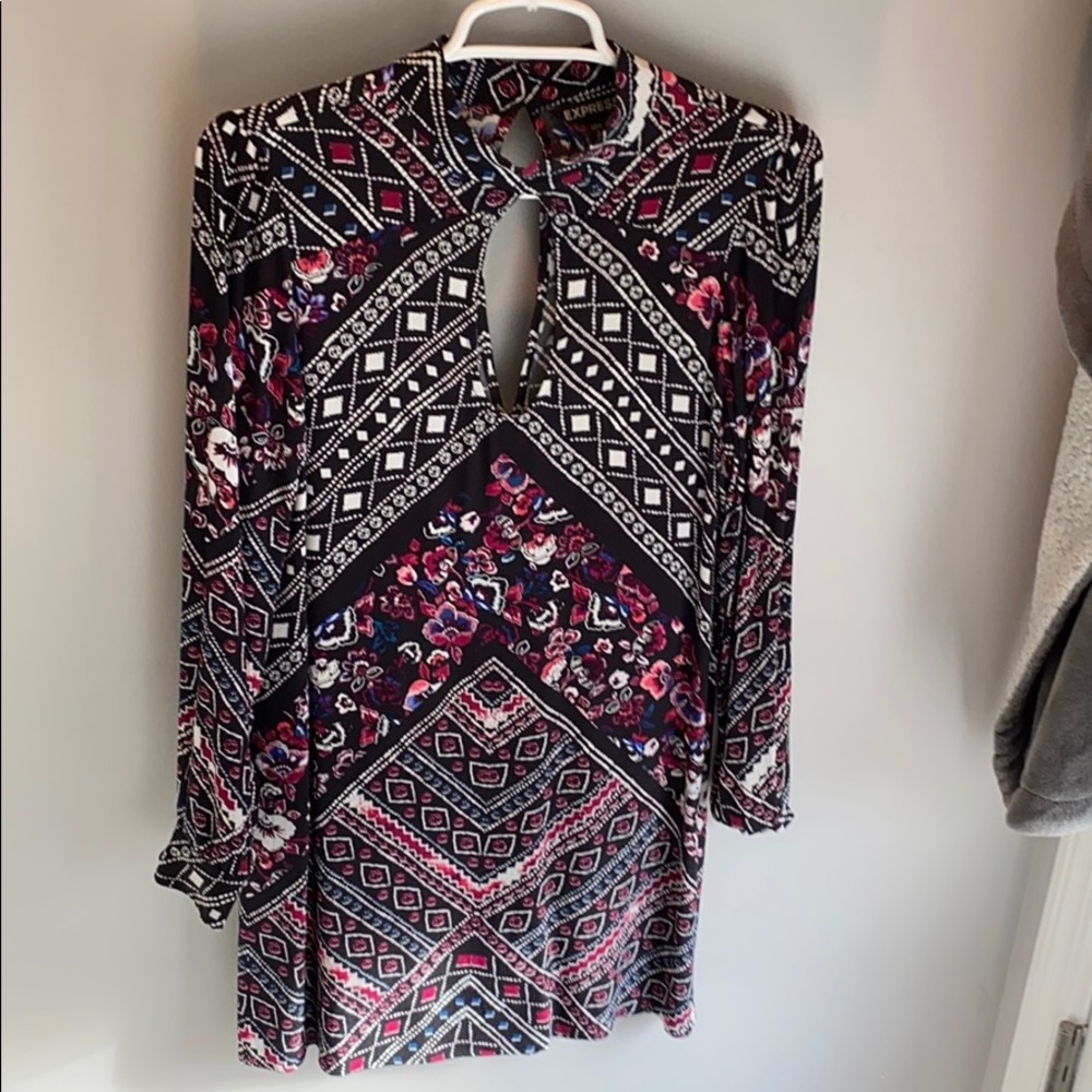 Express Printed Dress